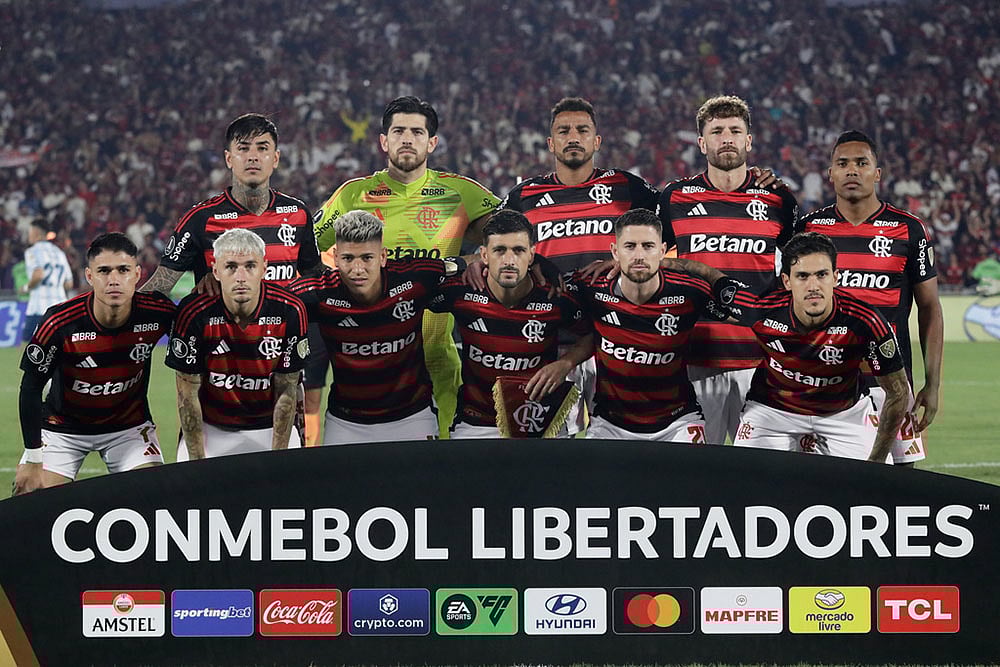Brazil Argentina Soccer Copa Libertadores Semi-final 1st Leg Flamengo vs Racing Club
