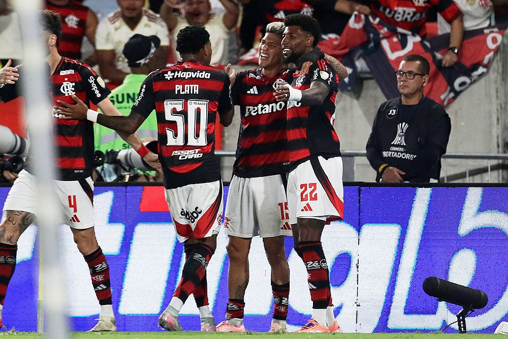 Brazil Argentina Copa Libertadores Semi-final 1st Leg Flamengo vs Racing Club: Jorge Carrascal 