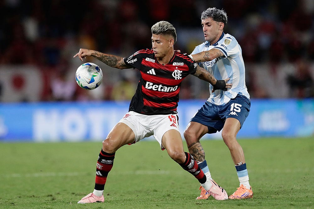 Brazil Argentina Copa Libertadores Semi-final 1st Leg Flamengo vs Racing Club: Jorge Carrascal