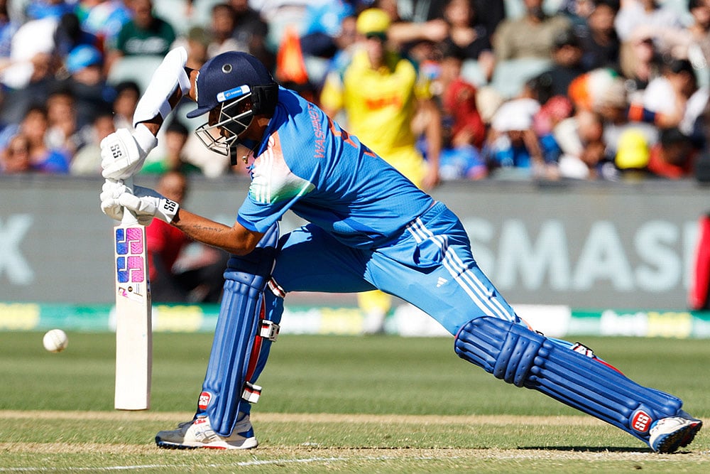 Indias Tour Of Australia ODI cricket IND vs AUS 2nd Match photos: Washington Sundar