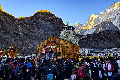 Kedarnath Dham's door closure ceremony
