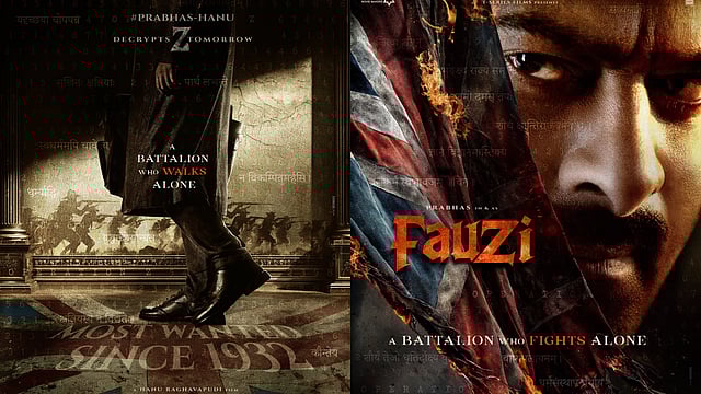 Prabhas-Hanu Raghavapudi's Film Is Titled Fauzi; See First-Look Title Poster