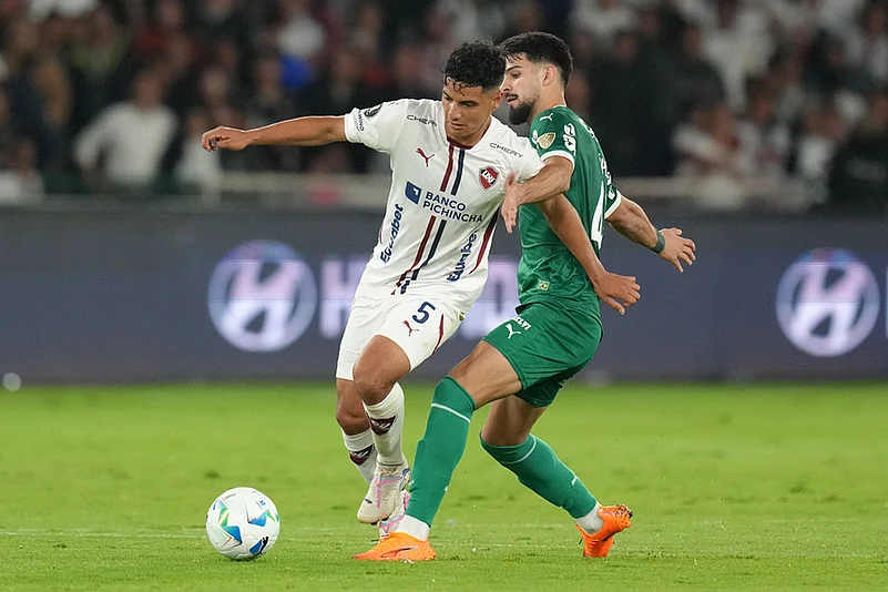 Ecuador Brazil Soccer Copa Libertadores Semi-Final LDU Quito Vs Palmeiras Leg 1_Jose Manuel Lopez