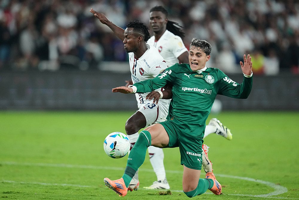 Ecuador Brazil Soccer Copa Libertadores Semi-Final LDU Quito Vs Palmeiras Leg 1_Ramon Sosa