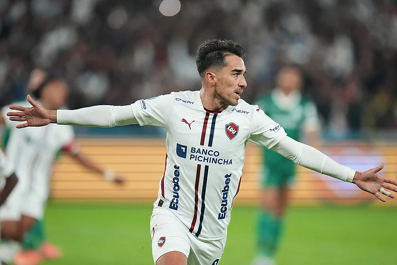 Ecuador Brazil Soccer Copa Libertadores Semi-Final LDU Quito Vs Palmeiras Leg 1_Lisandro Alzugaray
