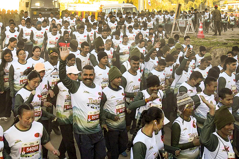 3rd international Tawang Marathon