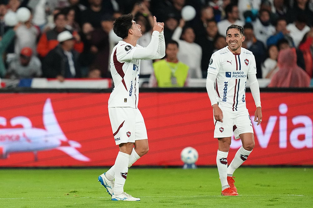 Ecuador Brazil Soccer Copa Libertadores Semi-Final LDU Quito Vs Palmeiras Leg 1_Gabriel Villamil