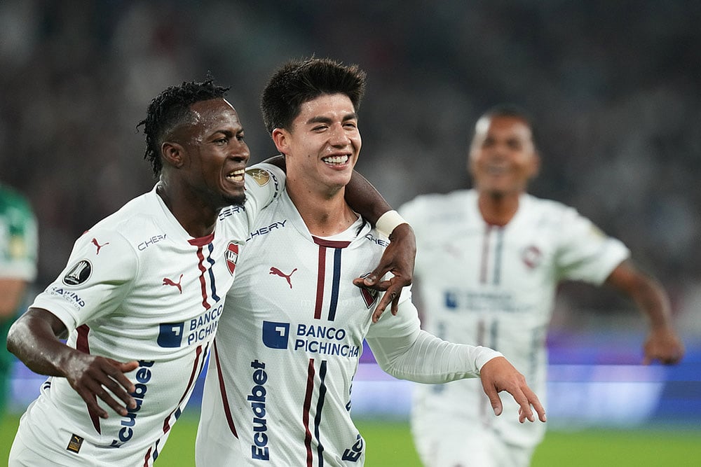 Ecuador Brazil Soccer Copa Libertadores Semi-Final LDU Quito Vs Palmeiras Leg 1_Gabriel Villamil