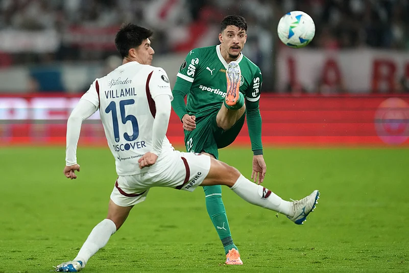 Ecuador Brazil Soccer Copa Libertadores Semi-Final LDU Quito Vs Palmeiras Leg 1_Piquerez