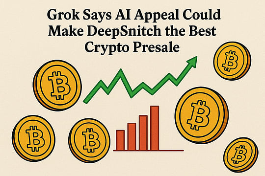 Best Crypto Presale: Grok AI Picks DeepSnitch As Top Option For Parabolic Gains