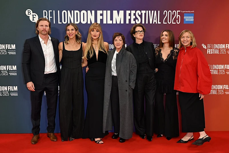 Cast and crew at the LFF Gala Premiere