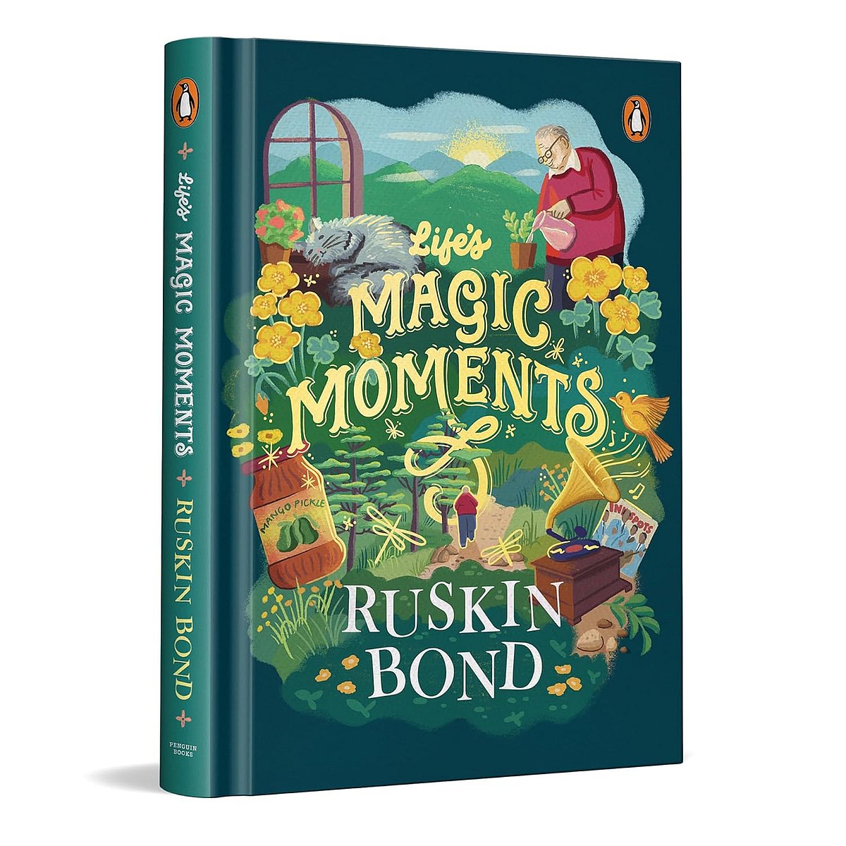 Penguin : Cover of Life's Magic Moments by Ruskin Bond