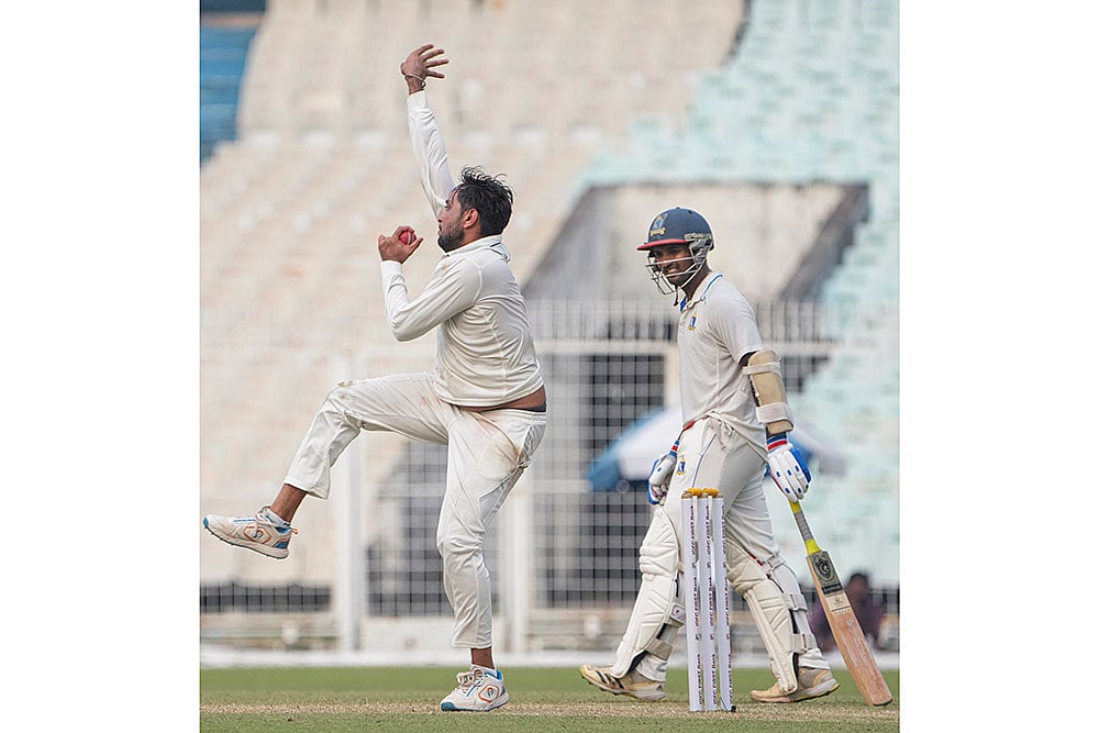 Ranji Trophy 2025-26 Bengal and Gujarat Ranji Cricket Day 1_
