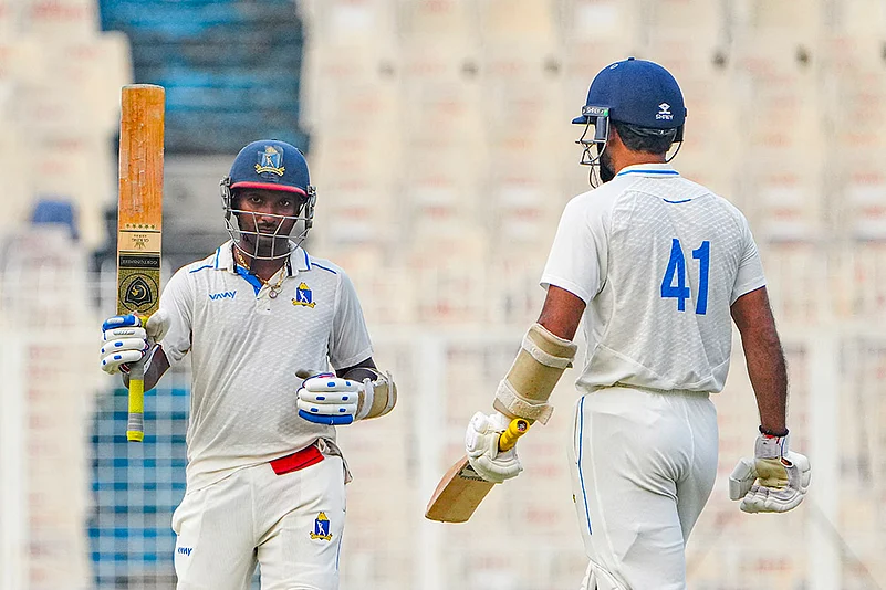 Ranji Trophy 2025-26 Bengal and Gujarat Ranji Cricket Day 1_Sumanta Gupta