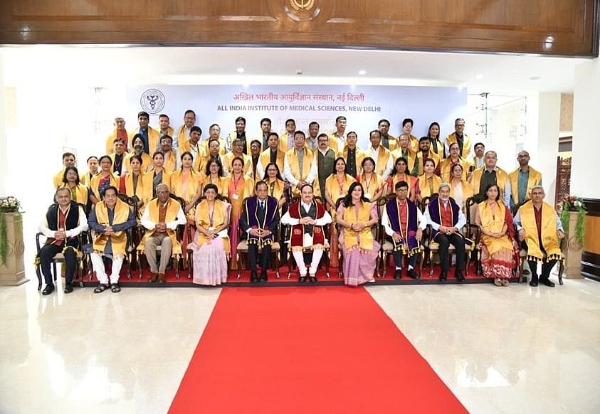 Union Health Minister JP Nadda at the AIIMS Delhi Convocation