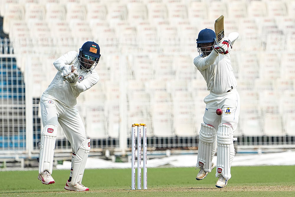 Ranji Trophy 2025-26 Bengal vs Gujarat Ranji Cricket Day 1_Sudip Kumar Gharami
