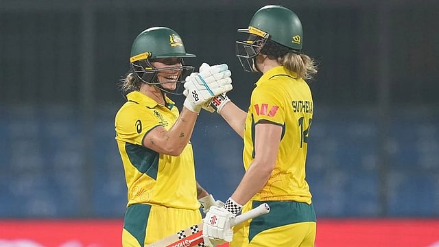 AUS-W Vs SA-W LIVE Cricket Score, ICC Women's ODI World Cup 2025: Alana King Picks 7|South Africa All Out For 97