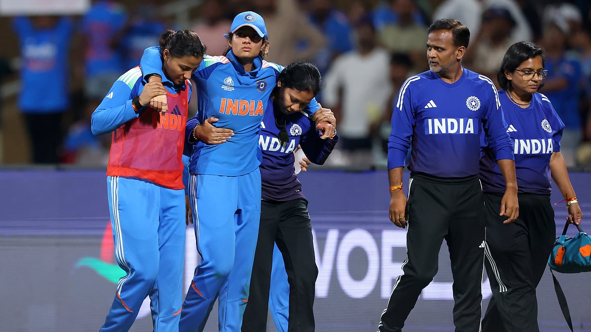 X/ BCCIWomen : India Vs Bangladesh: Pratika Rawal Walks Suffers Injury Scare During Women's World Cup Match