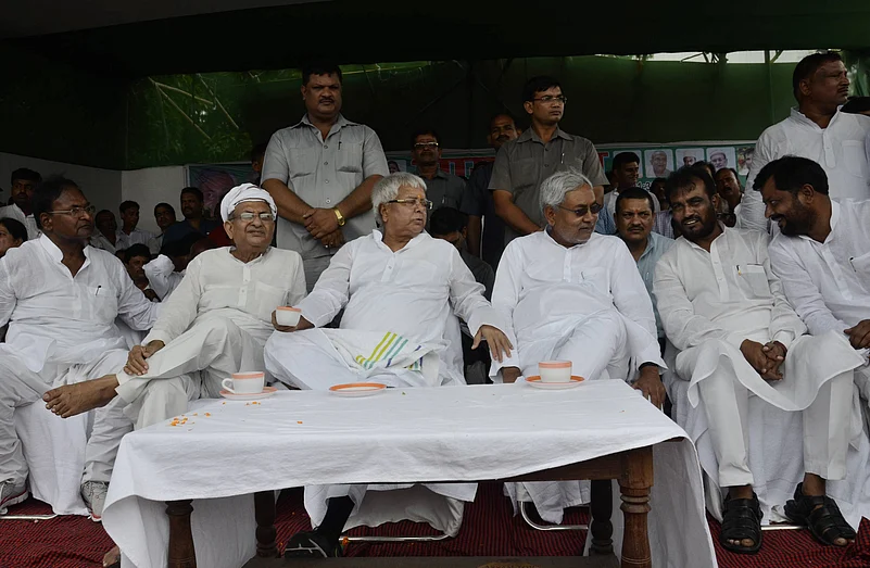 Lalu Prasad and Nitish Kumar