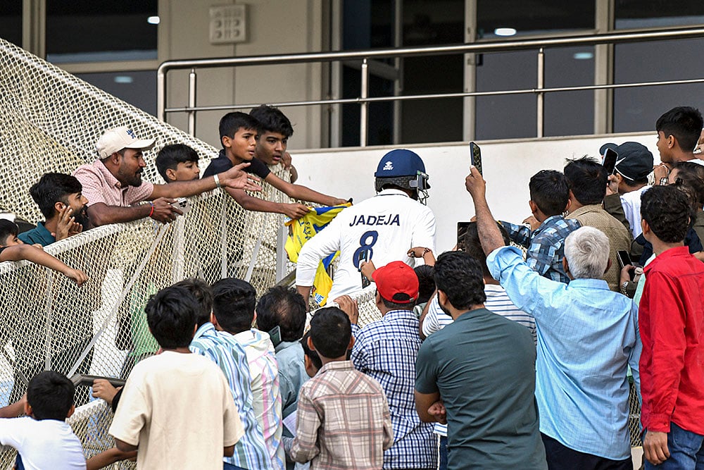 Ranji Trophy 2025-26 Cricket match Saurashtra vs MP-Day 1_Ravindra Jadeja