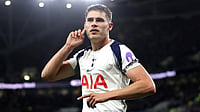 Tottenham goalscorer Micky van de Ven