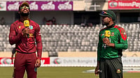Bangladesh Vs West Indies LIVE Score, 1st T20I: Bengal Tigers Look For Winning Start In Chattogram | Photo: X/windiescricket : West Indies' captain Shai Hope and Bangladesh's captain Najmul Hossain Shanto at the toss of the third ODI match at the Sher-e-Bangla National Cricket Stadium, Dhaka, on October 23, 2025.