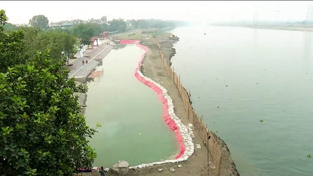 Artificial Yamuna Created For PM’s Ceremonial Chhath Dip In Delhi, Says AAP; BJP Hits Back
