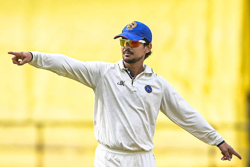 Ranji Trophy Cricket 2025-26 Vidarbha vs Jharkhand - Day 3_Ishan Kishan