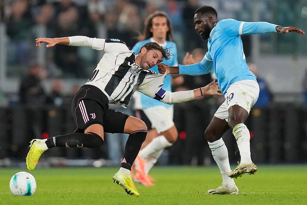 Italy soccer Serie A 2025-26 Lazio Vs Juventus_Manuel Locatelli