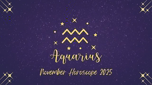Aquarius November 2025 Horoscope: Transitional Month With Progress In Career, Finances, Education, And Relationships