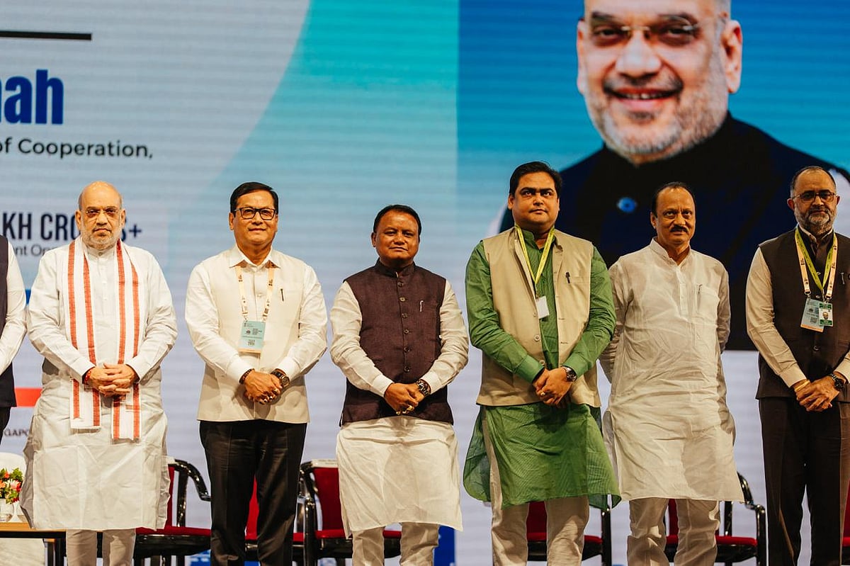 Hon’ble Chief Minister of Odisha Shri Mohan Charan Majhi joined the inaugural session of India Maritime Week (IMW) 2025, alongside Hon’ble Union Home Minister Shri Amit Shah, who graced the occasion as Chief Guest. - null