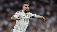 File Photo : Real Madrid captain Dani Carvajal