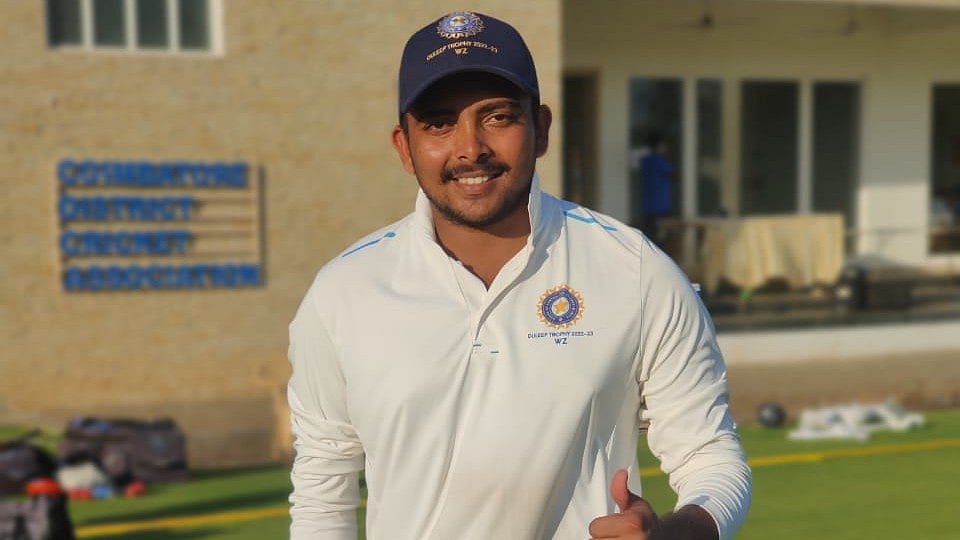 Prithvi Shaw got a no-objection certificate from Mumbai to switch to Maharashtra in the 2025-26 season. - X/BCCI Domestic
