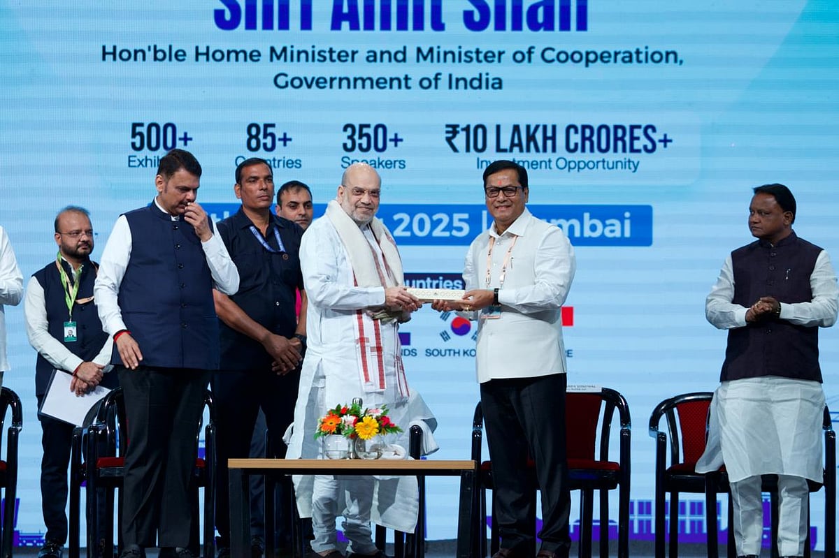 Union Home Minister And Minister Of Cooperation Shri Amit Shah Inaugurates The 'India Maritime Week - 2025' In Mumbai - null