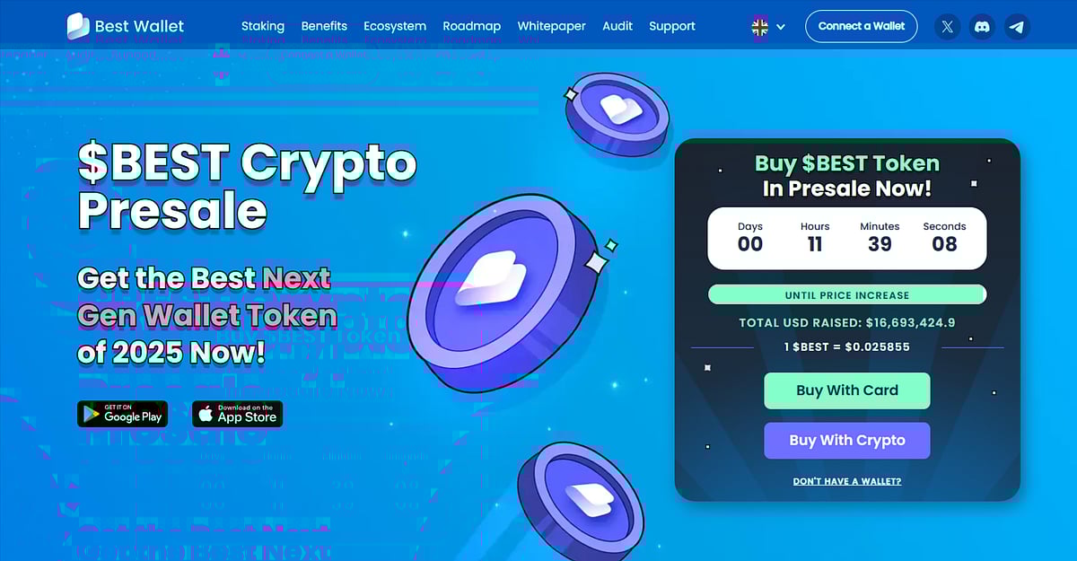 Best Wallet Token (BEST) advertisement