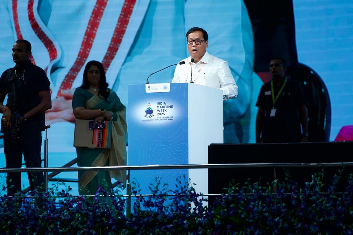 Union Minister for Ports, Shipping, and Waterways Shri Sarbananda Sonowal