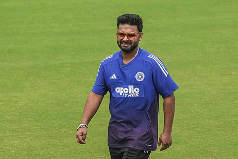 IND-A vs SA-A, 1st Test match-Practice: India A’s captain Rishabh Pant ahead of the first unofficial four-day Test cricket match between India A and South Africa A, at BCCI Centre of Excellence, in Bengaluru, Karnataka.