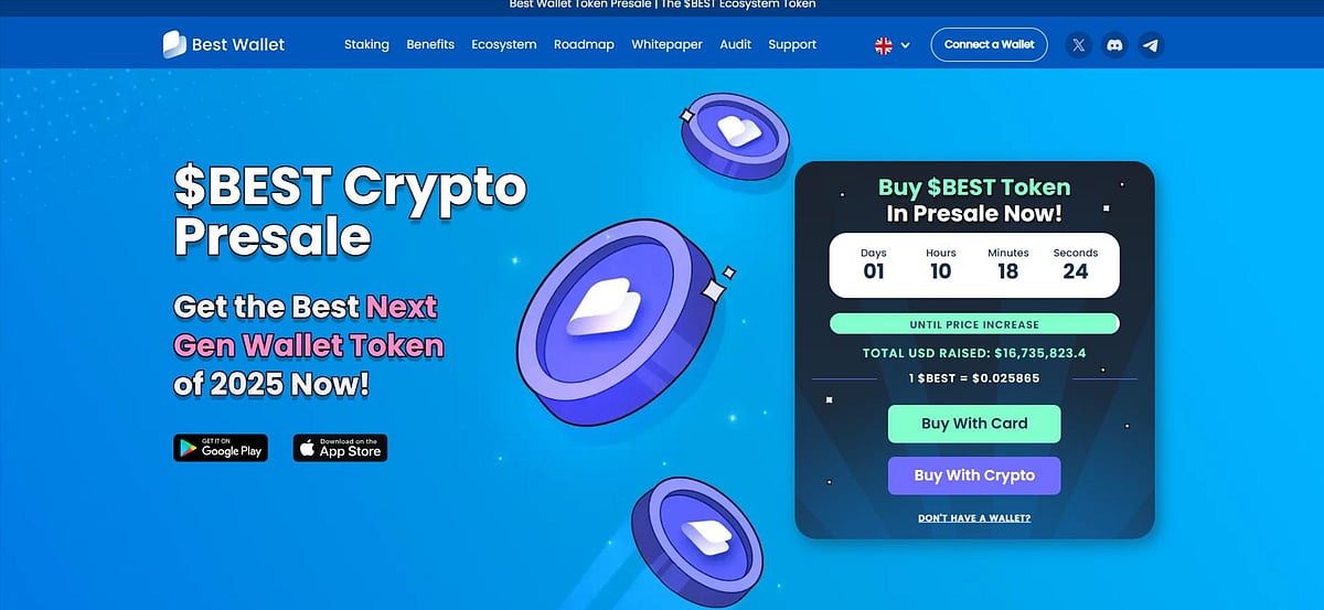 $BEST crypto presale website
