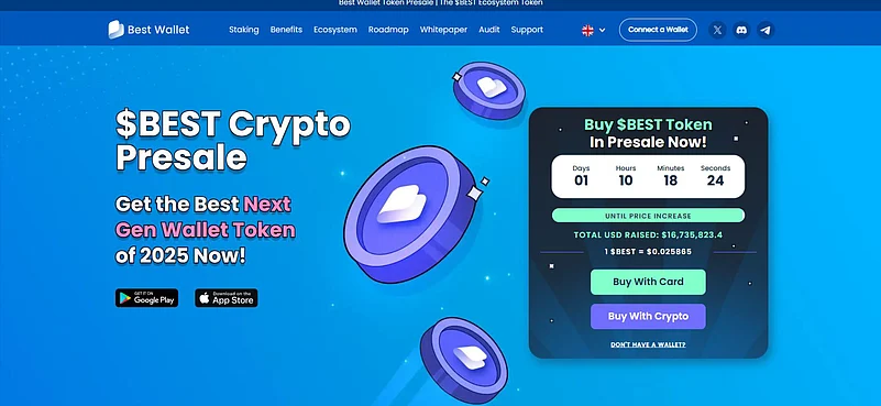 $BEST crypto presale website