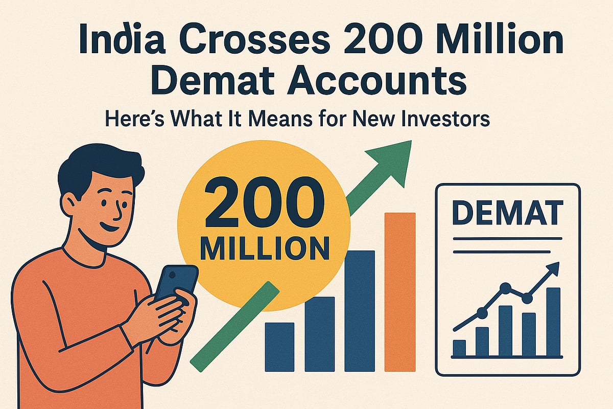 India Crosses 200 Million Demat Accounts - Here’s What It Means For New Investors