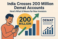 India Crosses 200 Million Demat Accounts - Here’s What It Means For New Investors India Crosses 200 Million Demat Accounts - Here’s What It Means For New Investors