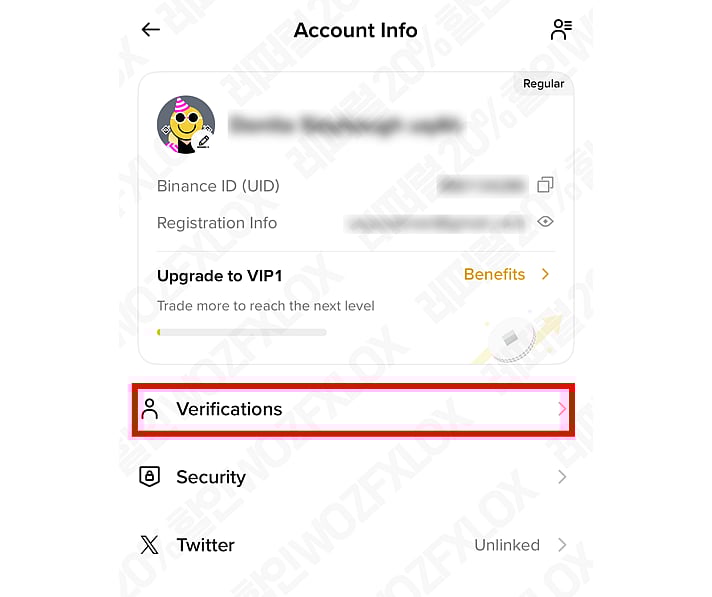 KYC verification window