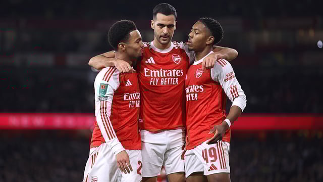 Arsenal 2-0 Brighton, EFL Cup 2025-26: Saka, Nwaneri On Target As Gunners Down Seagulls At The Emirates