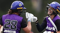 Hobart Hurricanes Vs Perth Scorchers, Women's T20 Spring Challenge SF 1: Rain Washout Sends HBH-W Into Final X/@HurricanesBBL : Hobart Hurricanes women celebrating a win.