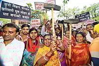 Caste Politics In Bihar: The EBC Vote Bank That Every Political Party Wants To Win Over | Photo: Imago/Hindustan Times : Asserting Themselves: People belonging to the Lohar caste demanding reservation in Gardanibagh, Patna, on April 4, 2023