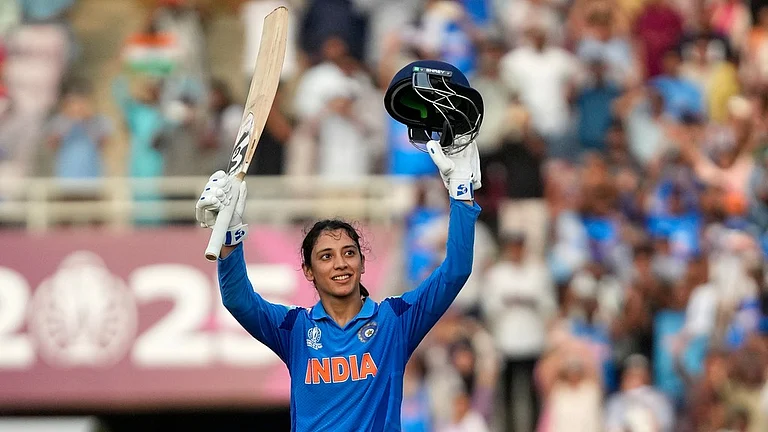 Smriti Mandhana has a strong record against Australia in ODIs. - AP