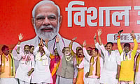 |PTI | : Prime Minister Narendra Modi with other leaders during a public meeting ahead of the Bihar Assembly elections, in Muzaffarpur, Bihar, Thursday, Oct. 30, 2025.