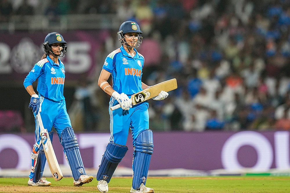 ICC Womens World Cup semifinal 2025 IND-W vs Aus-W_Smriti Mandhana