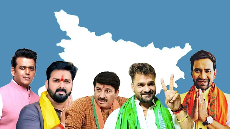 Bihar's Actor-Politicians - Illustration