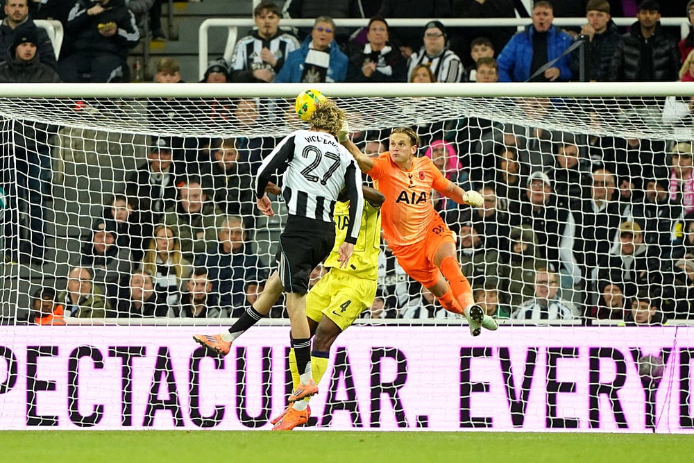 EFL Cup 2025-26 Fourth Round Newcastle United vs Tottenham Hotspur: